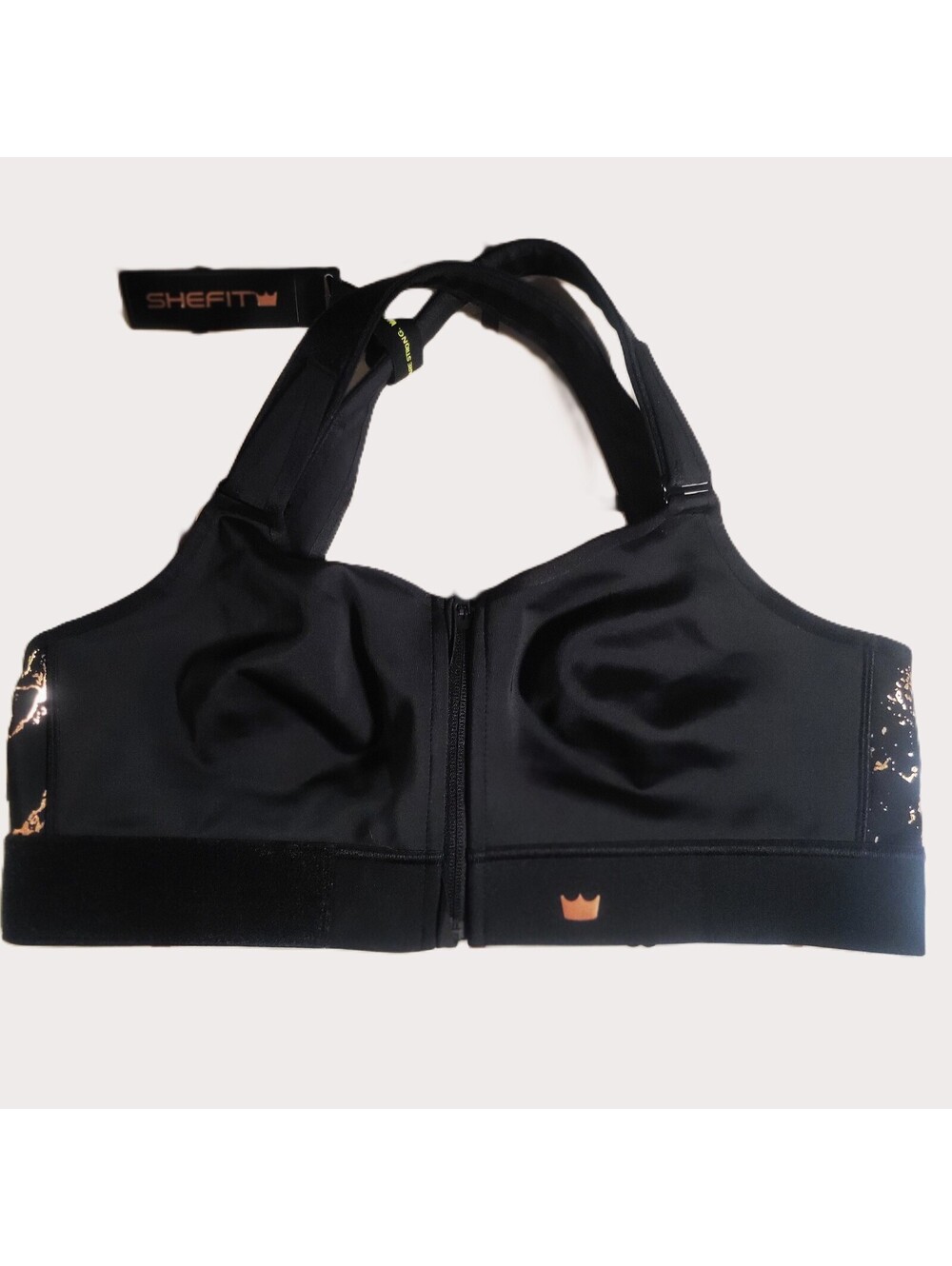 SHEFIT Flex Sports Bra Black Limited-Edition NWT - SIxe 1 Luxe